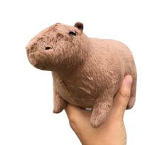Pūkuotas kapibaros pliušinis žaislas Kawaii kapibara iškamša Modeliavimo iškamšos Vaikams Juguetes Gimtadienio dovana Namų dekoras ruda