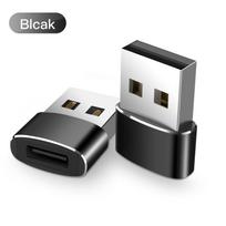 (SU)C tipo USB lizdo ir USB kištuko adapterio lydinio prie USB įkroviklio jungtis, skirta 12 13 Pro Max SE,, 5 4 4th / Mini 6, skirta S22 One Size juoda