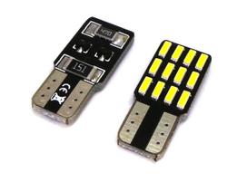 6 vnt. LED lempučių T10, W5W 12V CANBUS 280lm visureigiams