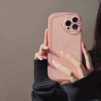 6 spalvų krištolinis apvalus fotoaparato apsauginis telefono dėklas iPhone 13 12 Pro Max X 8 7 Plus Xsmax Xr 11 Promax porai Jane galinis dangtelis for iphone 11PRO beige