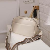 Ultra Soft Cross Body Bag for Women Shoulder Bag Messenger Purse juoda