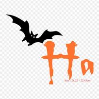 Happy Halloween Transparent Halloween Desktop Wallpape Iron on Heat Transfer Printing Vinyl Patches Sticker for Clothes DIY Appliques Washable Patches