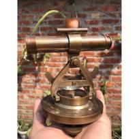 Nautical Survey Instrument Alidate Antique Finish & Brass Finish Vintage Brass Alidate Compass With Telescope ruda