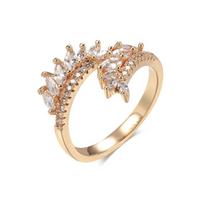 Kubinis cirkonis Full Pave Vintage Party Ring Prabangus papuošalas Dovana 7