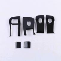 Applicable19-21TeslaMODEL3 MODEL YGlass Lifter Switch Inner Door Handle Bowl Stoving Varnish Carbon fiber pattern-Inne white