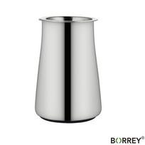 BORREY Stainless Steel Coffee Filter Reusable Coffee Shaker Chocolate Shaker Icing Sugar Powder Flour Sifter Coffee Tools Silver white