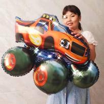 Blaze ir Monster Machines spausdinti balionai folijos balionas gimtadienio vakarėlio dekoracija balionas 18inch round balloon