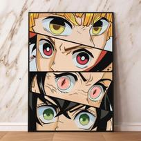 Canvas Print Naturo Hyuga Hinata Decorative Children's Action Doll Modular Painting Christmas Gift Wall Decoration Poster 21cm×30cm NoFrame