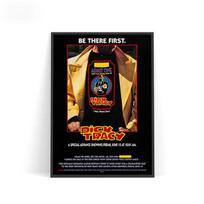 Dick Tracy Action Crime Comedy Movie Poster Video Room Cinema Oil Painting Decoration 21cm×30cm NoFrame