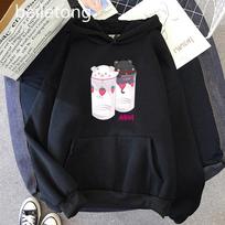 Nana Anime Hoodie Estetiniai rūbai Moteriški Pavasario Viršutiniai Kawaii Manga Megztiniai Harajuku Megztiniai su siauru kaklu Vintažiniai Y2k gatvės drabužiai 4XL white
