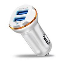 15w Dvigubas USB automobilinis įkroviklis Led greito Qc įkrovimo telefono įkrovimo kištukas skirtas Iphone 13 12 Ipad Airpods Huawei Samsung Xiaomi 11 Lg Vivo