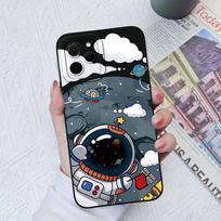 Silicone Case For Honor X8A X7A X5 9X Pro Magic5 Pro X6 X7 X8 Fashion Camera Protection Soft Square Cover Shockproof Matte Astronaut For Honor Bumper Honor 30 black