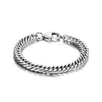 New Titanium Steel Bracelet Boys Couple Type Tide Clothing 21