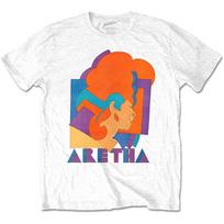 Aretha Franklin Milton Graphic Unisex T-shirt S orange