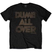 Black Frank Zappa Dumb All Over Unisex T-shirt S