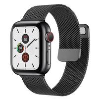 Metalinis apyrankė Apple Watch Ultra 2 49mm 9 8 7 45mm 41mm Magnetic Sport Smart Watch apyrankė, skirta iWatch 6 5 4 3 SE 44mm 42mm 40mm 38mm 40mm 41mm juoda