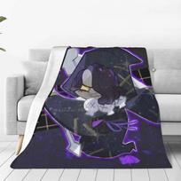 Licorice Cookie Soft Warm Light Thin Blanket Cookie Run 75x100cm (30x40inch)