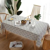Staltiesės apdangalas Valgomojo stalo audinys Išskirtiniai kutai, atsparūs vandeniui nuo dėmių, stačiakampiai apvalūs vestuvių gimtadienis 90 x 90cm beige