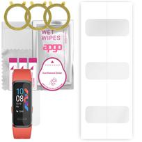 3x apgo Hydrogel Screen Protector for Huawei Band 4, Hydrogel Film, with positioning layer easy installation