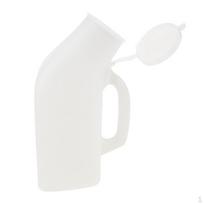 1000ml Senolio šlapimo butelis, naktipuodis, avarinis tualeto maišelis su dangteliu - Baltas white