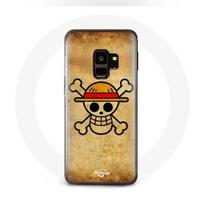 Coque Samsung Galaxy S9 One Piece Manga Tete de Mort