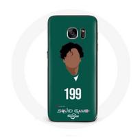 Coque pour Samsung Galaxy S6 edge Squid Game Ali Abdul numéro 199