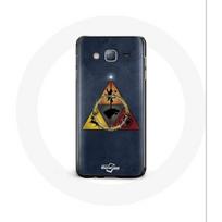Coque pour Samsung Galaxy J7 Game of Thrones Saison 8 Le Trône de Fer Triangle Logo Baratheon Lannis