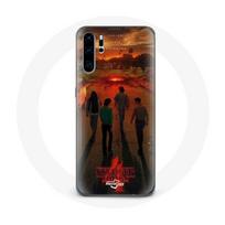 Coque pour Huawei P30 Pro Stranger Things Saison 4 Affiche Art Equipages de la Nouvelle Théorie
