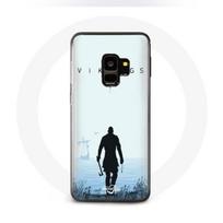 Coque pour Samsung Galaxy S9 Plus Vikings Série Saison 6 Ragnar Lothbrok La Bande Annonce 2022