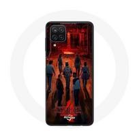 Coque pour Samsung Galaxy A42 5G Stranger Things Affiche Equipages Fan Art Saison 4