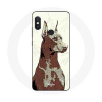 Coque pour Xiaomi Redmi Note 5 Pro Doberman Race de chiens