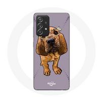 Coque pour Samsung Galaxy A52 Brown Floppy Ears