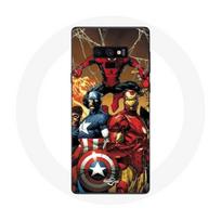 Coque pour Samsung Galaxy Note 9 Avengers invaders Anciens soldats