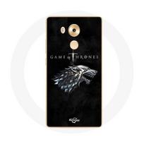 Coque pour Huawei Mate 8 Game of Thrones Saison 8 Le Trône de Fer La maison Stark Logo L'hiver arriv
