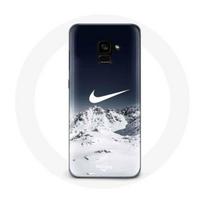 Coque pour Samsung Galaxy A8 Plus Nike Logo Niege Hiver
