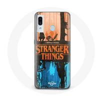Coque pour Samsung Galaxy A20e Stranger Things Couverture des amis