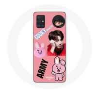 Coque pour Samsung Galaxy A51 5G BTS Bangtan Garçon BT21 Cooky Jungkook ARMY