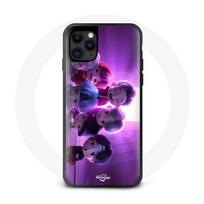 Coque pour Iphone 11 Pro BTS TinyTAN Animation Affiche RM Jin Suga J-Hope Jimin V Et Jungkook Mic Drop