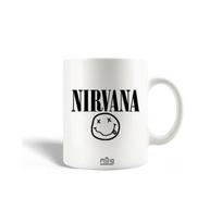 Mug en Céramique Nirvana Groupe de pop Logo Noir