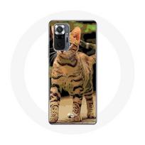 Coque pour Xiaomi Redmi Note 10 Pro Bengal Race de chats dessin Animé