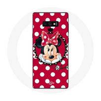 Coque pour Samsung Galaxy Note 9 Minnie Mouse Dessin animé Rouge
