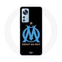 Dėklas Xiaomi Mi 12 / 12X, su Olimpiko Marselis logotipu, juodas fonas