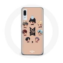Coque pour Samsung Galaxy A20e BTS TinyTAN Animation Affiche RM Jin Suga J-Hope Jimin V Et Jungkook
