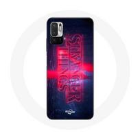 Coque pour Xiaomi Poco M3 Pro Stranger Things Logo Transparent Saison 4 Bande annonce 2022
