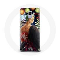 Coque pour Samsung Galaxy A6 2018 One Piece Joyeux noël Zoro Anime Manga