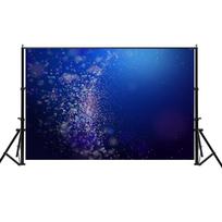 Šviesus Halo Bokeh meteoritas Fonas Kūdikis Vaikai Gyvūnai Portretas Fono Fotostudija Rekvizitai Kalėdų vakarėlio vestuvių dekoras 5*3ft (150*100cm) blue