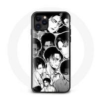 Iphone 12 Case - Maniacase - Attack On Titan - Unique Design - Soft - Black