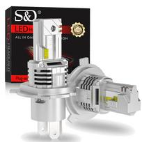 2vnt 40000LM H4 LED priekinių žibintų lemputės H7 H11 H8 9005 HB3 9006 HB4 9012 Hir2 H13 9004 9007 Canbus automobilio šviesos turbo LED varinis vamzdis Auto 3570 CSP priekinis žibintas H11 H8 H9