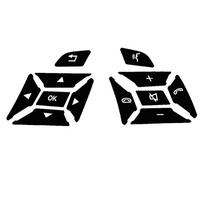Juodas Vairo Mygtuko Jungiklio Apdailos Dangtelio Lipdukas Mercedes Benz A B C E Ml Gl Cla Gla Glk Sl Klasėms W176 W212 W204 juoda