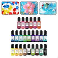 Epoksidinės dervos pigmento skystas dažiklis dažų liejimo spalvos DIY Crafting 24pcs